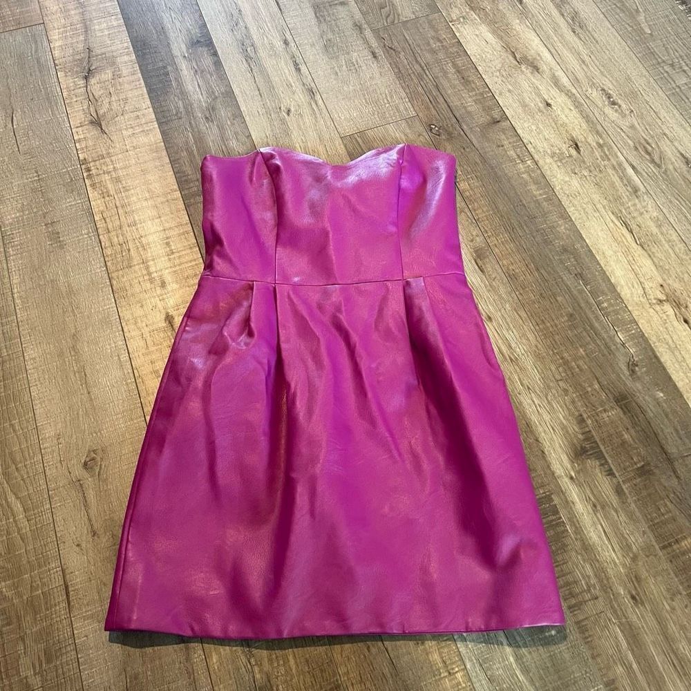 TopShop Bandeau Mini Dress Purple size 6